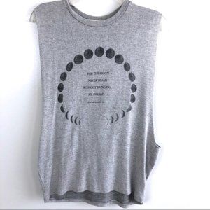 UO Truly Madly Deeply Edgar Allan Poe Moon Tank